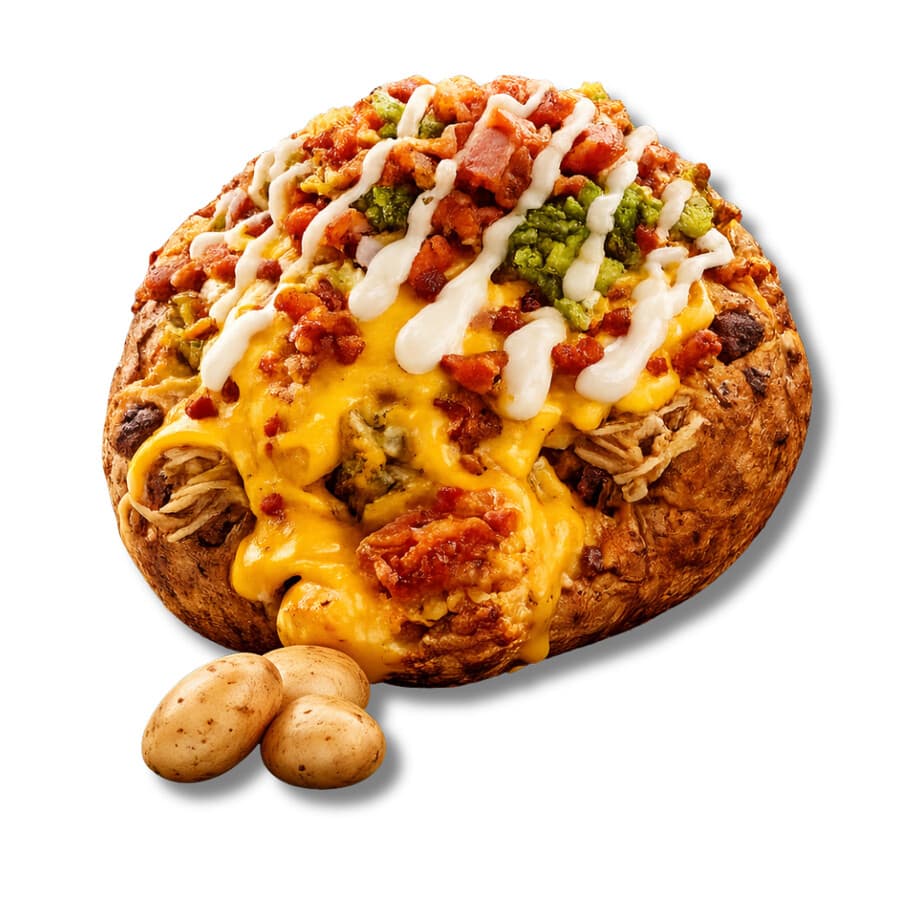 Papas Asadas (Loaded)